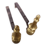 Paire de chenets