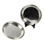 Paire de dessous de bouteille assiettes  pain christofle modle  albi 