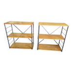 Paire d'etageres vintage 1960 ref je