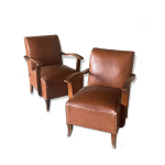 Paire de fauteuils, annes 50