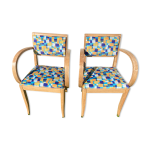 Paire de fauteuils bridge Paire de fauteuils bridge