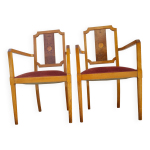 Paires de fauteuils bridge annes 30