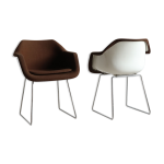 Paire de fauteuils design robin day pour hille Paire de fauteuils design robin day pour hille