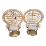 Paires de fauteuils emmanuelle emmanuelle