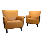 Paire de fauteuils f330 'cordoba' par gerard van den berg pour artifort Paire de fauteuils f330 'cordoba' par gerard van den berg pour artifort