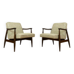 Paire de fauteuils gfm87 par juliusz k?dziorek, pologne, 1960 Paire de fauteuils gfm87 par juliusz k?dziorek, pologne, 1960