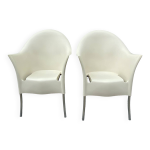 Paire de fauteuils lord yo par starck Paire de fauteuils lord yo par starck