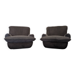 Paire de fauteuils de michel cadestin pour airborne, france vers 1970
