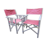 Paire de fauteuils pliables