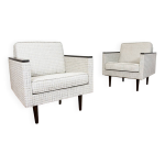 Paire de fauteuils, pologne annes 1970.
