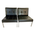 Paire de fauteuils samouraï par joseph - andré motte pour airborne, 1970 Paire de fauteuils samouraï par joseph - andré motte pour airborne, 1970