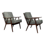 Paire de fauteuils scandinaves thonet Paire de fauteuils scandinaves thonet