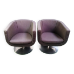 Paire de fauteuils tulipe, b&b italia Paire de fauteuils tulipe, b&b italia
