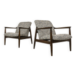 Paire de fauteuils vintage gfm - 64 par edmund homa, gfm, pologne, ann�es 1960