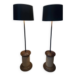 Paire de lampadaire