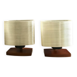 Paire de lampes de chevet moderniste Paire de lampes de chevet moderniste