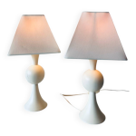 Paire de lampes de chevet vintage Paire de lampes de chevet vintage