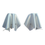Paire de lampes foulard slamp