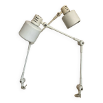 Paire de lampes industrielles