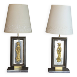 Paire de lampes de la maison bagu�s
