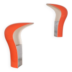 Paire de lampes  pelota  par casare & ponzio