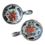 Paire poelons vallauris