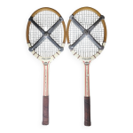 Paire de raquettes de tennis vintage intersport champion junior Paire de raquettes de tennis vintage intersport champion junior
