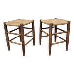 Paire de tabourets