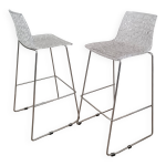 Paire de tabourets de bar design spider made in italy Paire de tabourets de bar design spider made in italy