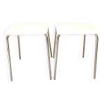Paire de tabourets ika modle gilbert