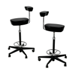 Paire de tabourets hauts de georges nelson, vitra, 2001