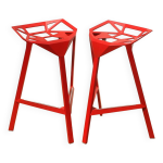 Paire de tabourets stool one, magis
