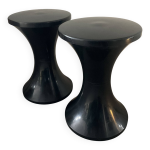 Paire de tabouret tam tam des ann�es 70