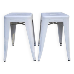 Paire de tabourets tolix modle h