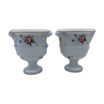 Paire de vases mdicis bernardaud