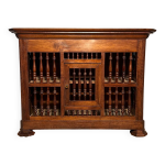 Panetière xixem louis philippe en noyer, buffet, rangement Panetière xixem louis philippe en noyer, buffet, rangement