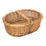 Panier ancien anse plate