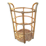Panier  linge en osier