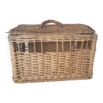 Panier de march couvercle en osier