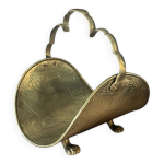 Panier porte - bches en laiton