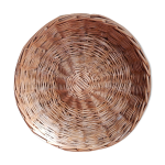 Panier rond  pain corbeille de boulangerie en osier