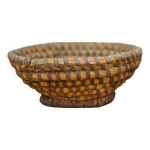 Panire tresse vintage, petit panier tress, panier  pain, banneton