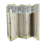 Paravent � 5 feuilles de style louis xvi, xixe si�cle