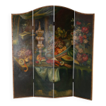 Paravent peint