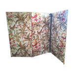 Paravent tapissier 30's france toile imprimée xx style classique 3 volets Paravent tapissier 30's france toile imprimée xx style classique 3 volets