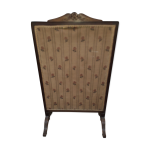 Pare feu en bois et tissu