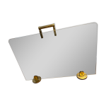 Pare - feu / tincelle bronze verre fire screen glass