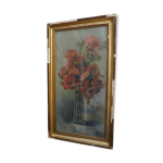 Pastel bouquet de fleurs coquelicots