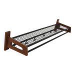 Patre scandinave en teck et mtal, sude, 1970