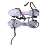 Patins  roulettes 1945 sports une paire soit 2 patins  roulettes acier